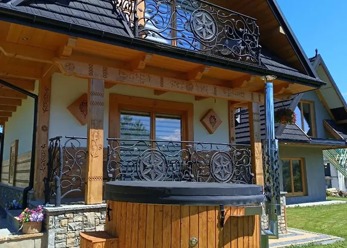 Na Brzyzku Z Jacuzzi I Widokiem Na Gory Zakopane