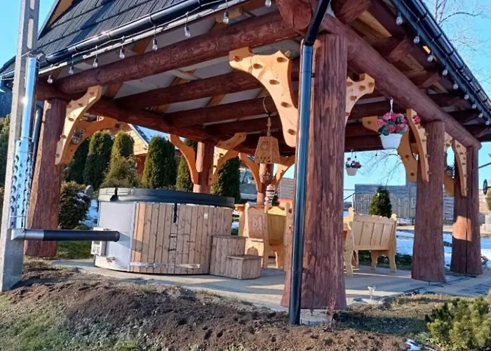 Na Brzyzku Z Jacuzzi I Widokiem Na Gory Zakopane