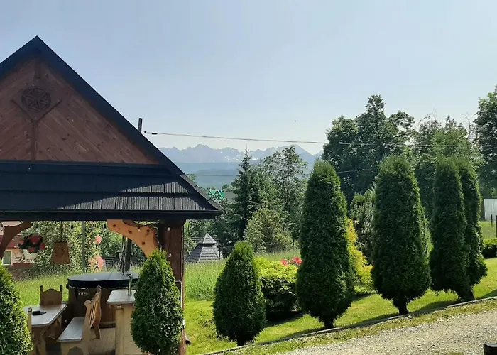Domek alpejski Na Brzyzku Z Jacuzzi I Widokiem Zakopane